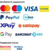 Pagamenti accettati