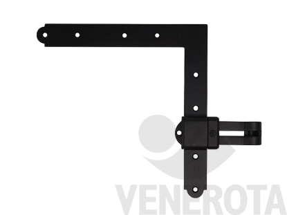 Immagine di Bandella ad angolo in acciaio con gomito fisso Maico