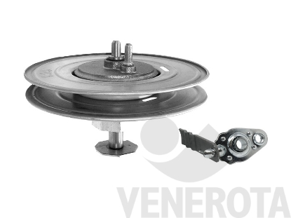 Immagine di Puleggia riduttore per rullo diametro 60 mm con calott...