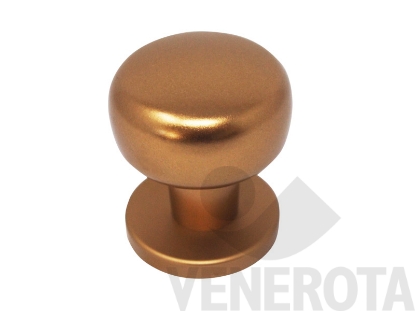 Immagine di Pomolo singolo fisso Universal con rosetta tonda Ghidini