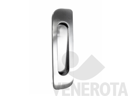 Immagine di Maniglia ovale ad incasso CD 311 cieca per porta scorr...