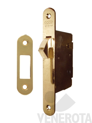 Immagine di Serratura a gancio per porta scorrevole 701 bordo tond...