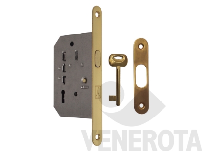 Immagine di Serratura a gancio per porta scorrevole patent 060 bor...