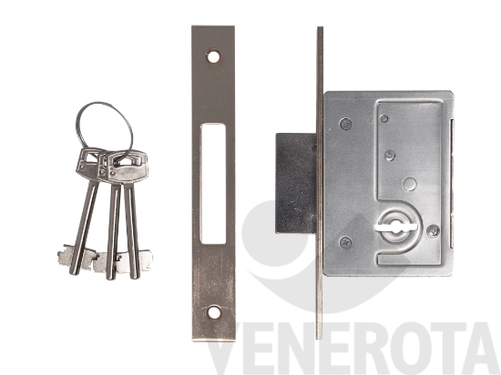 Immagine big Immagine di Serratura a doppia mappa solo catenaccio bordo q...