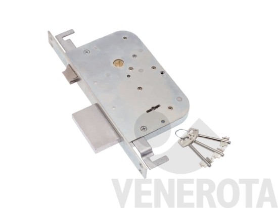 Immagine big Immagine di Serratura a doppia mappa bordo quadro - frontale...