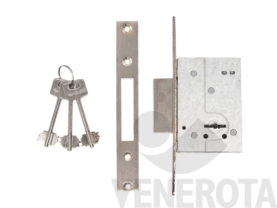 Immagine big Immagine di Serratura a doppia mappa solo catenaccio bordo q...