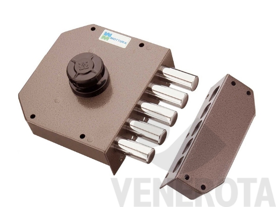 Immagine big Immagine di Serratura ad applicare a pompa con pomolo intern...