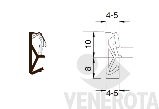 Immagine big Immagine di Guarnizione schiumata SP8920 Deventer
