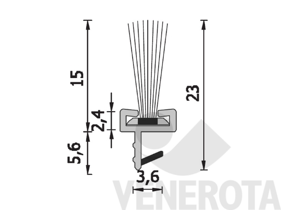 Immagine big Immagine di Guarnizione A 219/15 Roverplastik