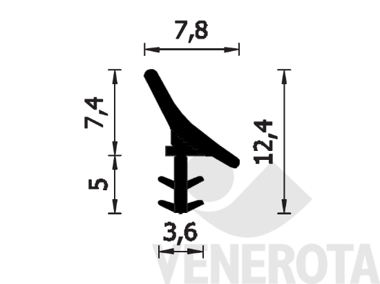 Immagine big Immagine di Guarnizione A 145 K Roverplastik