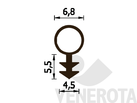Immagine big Immagine di Guarnizione A 109 S68 Roverplastik