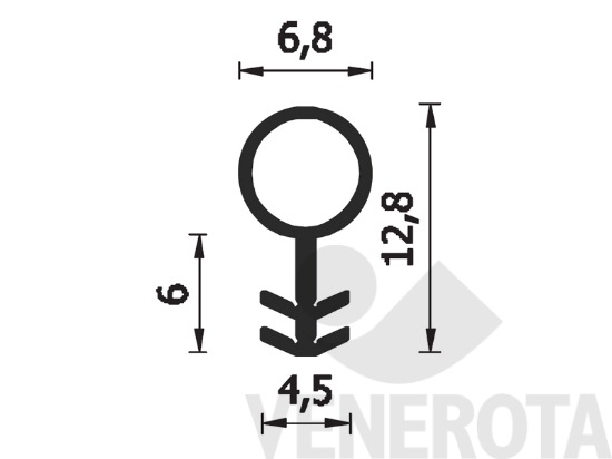 Immagine big Immagine di Guarnizione A 109 K Roverplastik