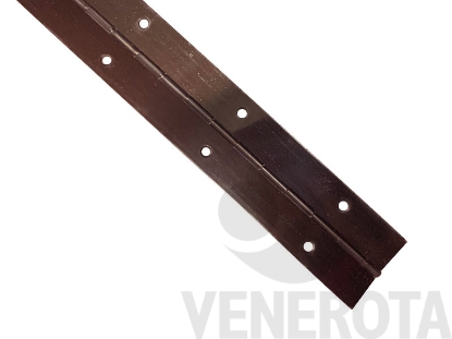 Immagine di Cerniera a nastro 40x0,8 mm con fori per mobili Del Corno