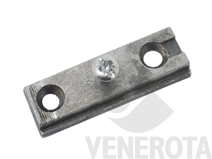 Immagine di Basetta premontaggio cerniera per ante in vetro Confal...