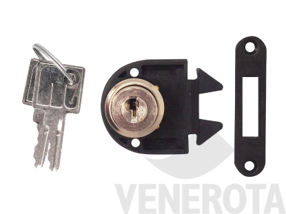 Immagine di Serratura orizzontale per scorrevole a cilindro Meroni...