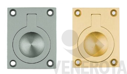 Immagine di Maniglia ad incasso con anello per mobili mod. 587 OMP...