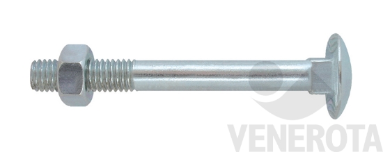 Immagine big Immagine di Vite metrica testa tonda con dado esagonare Friu...