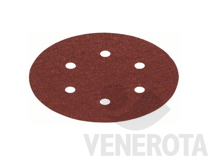 Immagine di Disco abrasivo E28 a 6 fori - diametro 150 mm Ekamant