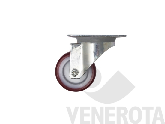 Immagine big Immagine di Ruota girevole con attacco a piastra Industriale...