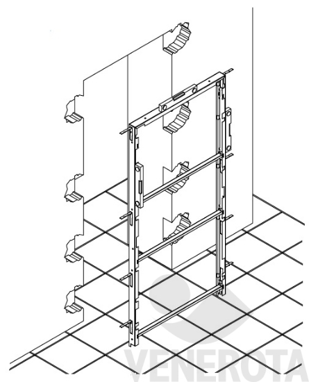 Immagine big Immagine di Falsotelaio regolabile per porta blindata Alias