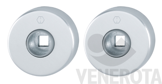 Immagine big Immagine di Coppia rosette tonde 42K con molla - diametro 52...