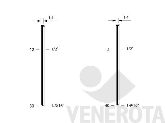 Immagine big Immagine di Groppini serie Brads M testa micro Omer