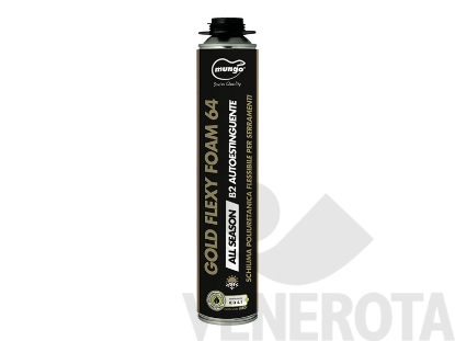 Immagine di Schiuma poliuretanica Gold Flexy Foam 64 per pistola -...