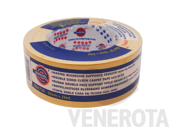 Immagine big Immagine di Nastro biadesivo con supporto in garza di polies...