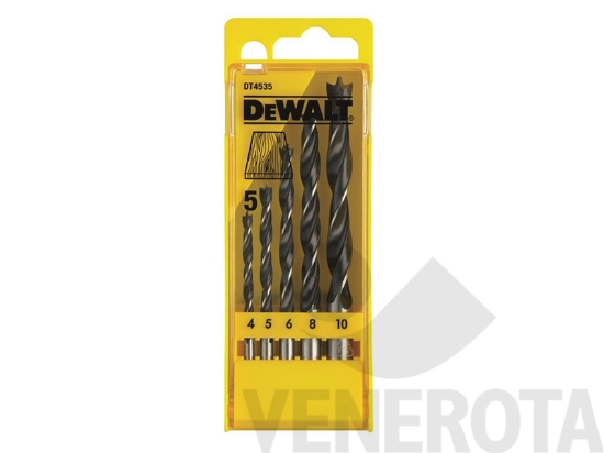 Immagine big Immagine di Set 5 punte per legno a 2 taglienti DeWALT DT453...