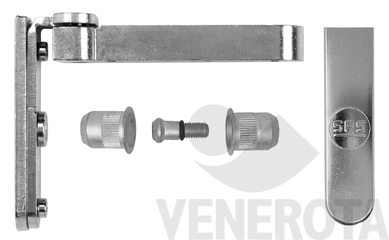 Immagine big Immagine di Cerniera invisibile regolabile nuova CIR SFS