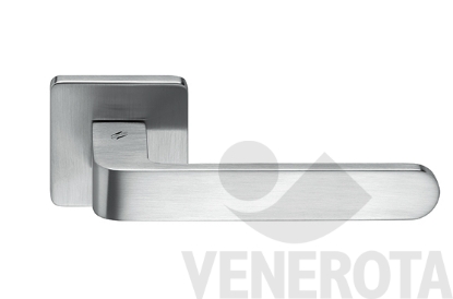 Immagine di Maniglia Fedra con rosetta quadra bassa Colombo Design