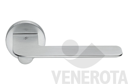 Immagine di Maniglia Slim con rosetta tonda bassa Colombo Design
