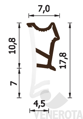Immagine di Guarnizione A 178 AC BOB Roverplastik
