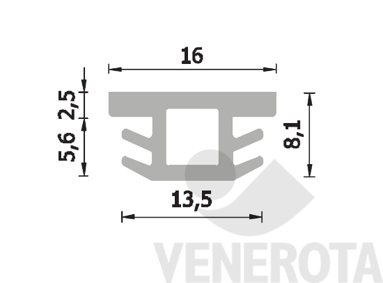 Immagine big Immagine di Guarnizione coprifresata A 218 AC Roverplastik