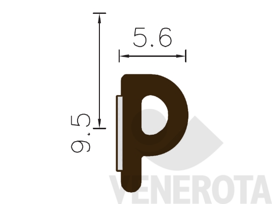 Immagine big Immagine di Guarnizione adesiva tipo P Roverplastik