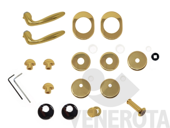 Immagine big Immagine di Kit maniglia+maniglia per porta blindata Steel C...