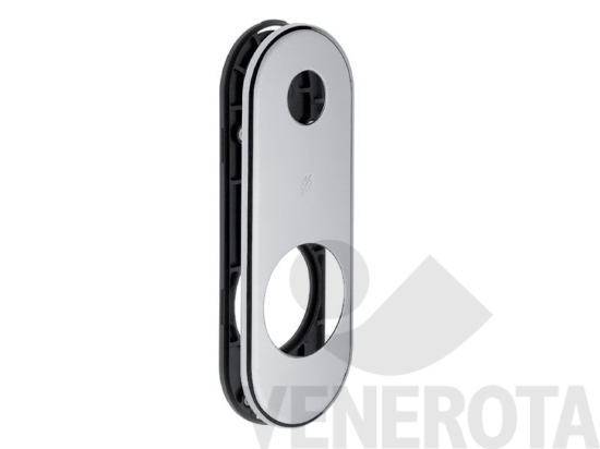 Immagine big Immagine di Placca con sottoplacca tonda porta inserti foro ...