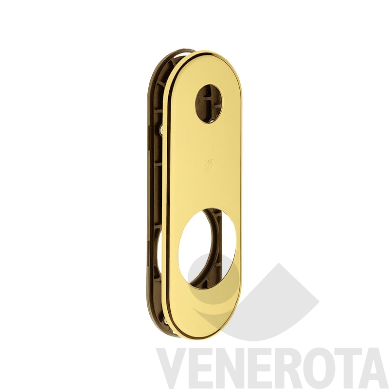 immagine 2 di Immagine di Placca con sottoplacca tonda porta inserti foro ...