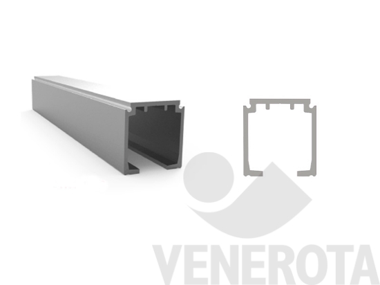 Immagine big Immagine di Binario forato in alluminio anodizzato Ternoscor...