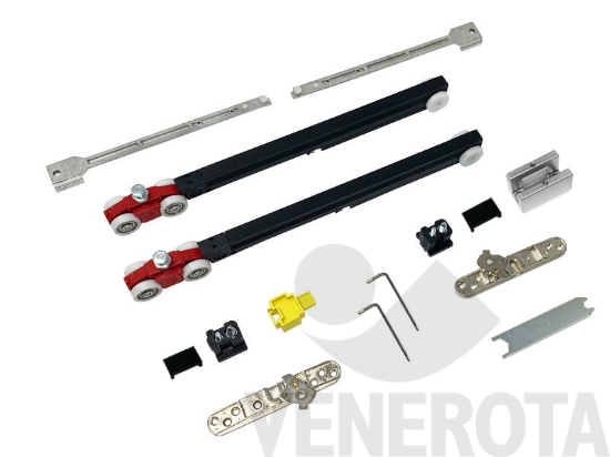 Immagine big Immagine di Kit carrelli biammortizzato per vetro Ternoscorr...