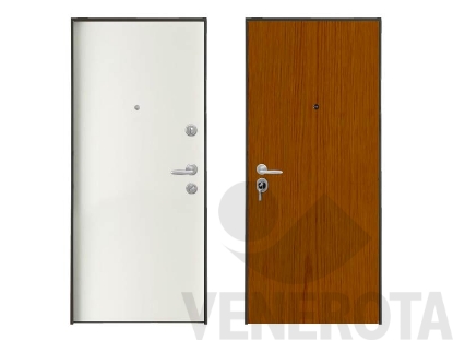 Immagine di Porta blindata mono cilindro telaio argento Steel C Alias