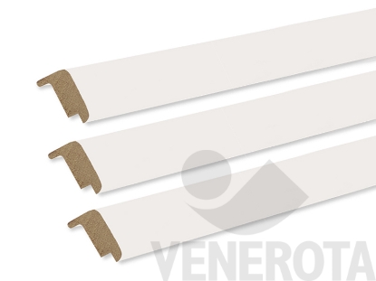 Immagine di Kit fermapannello laminatino bianco per porta blindata...