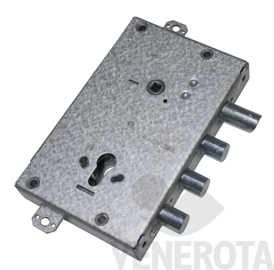 Immagine big Immagine di Serratura triplice ad applicare a cilindro rever...