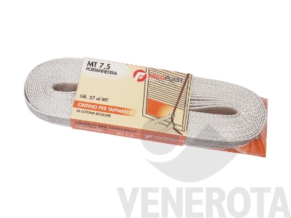 Immagine di Confezione cintino cotone extra pesante 7,5 mt per tap...
