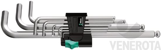 Immagine big Immagine di Set 9 chiavi esagonali a L assortite 950/9 Wera