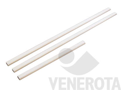 Immagine di Kit ringrosso per telaio laminatino bianco tavolato 15...