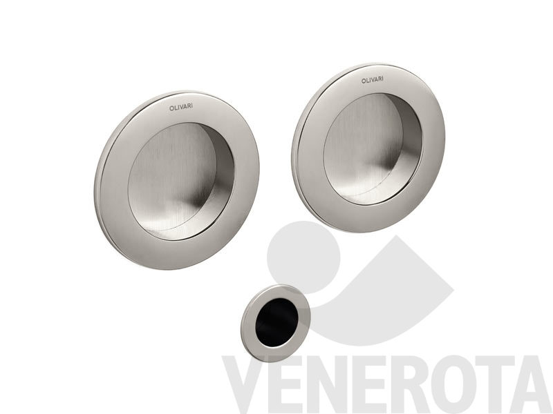 immagine 4 di Immagine di Kit cieco Giotto tondo per porta scorrevole Oliv...