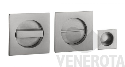 Immagine di Kit tondo con nottolino per porta scorrevole Reguitti