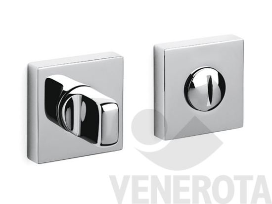 Immagine big Immagine di Coppia bocchette quadre Verona Q per porte WC co...