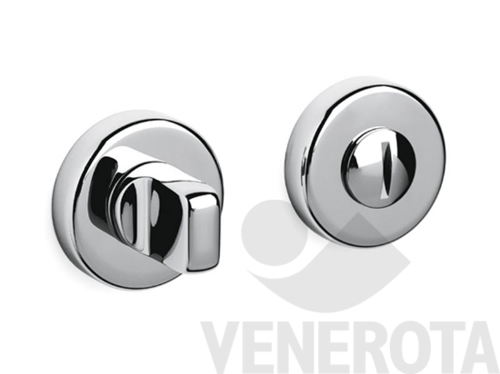 Immagine big Immagine di Coppia bocchette tonde Verona R per porte WC con...